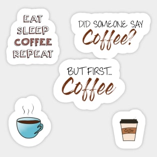 Coffee Sticker Pack Sticker